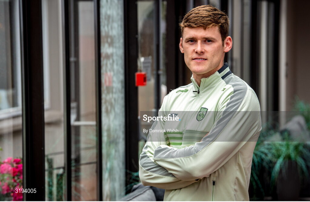 19 July 2025; Gavin White poses for a portrait during the Kerry GAA Football All-Ireland Senior Final Media Conference at the Gleneagle Hotel in Killarney, Kerry. Photo by Domnick Walsh/Sportsfile