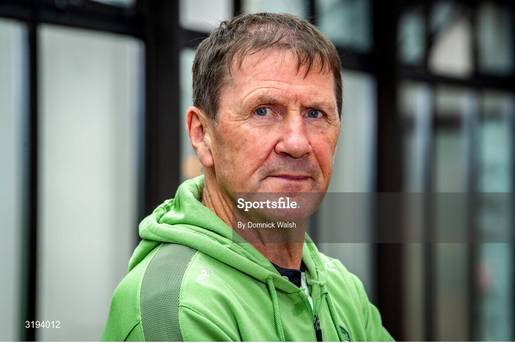 19 July 2025; Manager Jack O'Connor poses for a portrait during the Kerry GAA Football All-Ireland Senior Final Media Conference at the Gleneagle Hotel in Killarney, Kerry. Photo by Domnick Walsh/Sportsfile