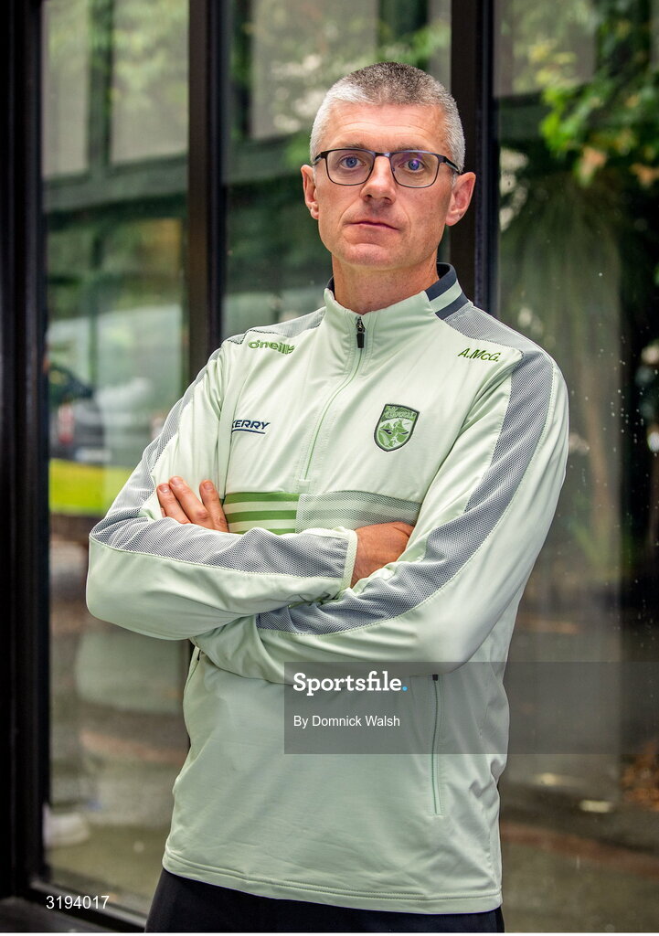 19 July 2025; Selector Aodhán Mac Gearailt during the Kerry GAA Football All-Ireland Senior Final Media Conference at the Gleneagle Hotel in Killarney, Kerry. Photo by Domnick Walsh/Sportsfile
