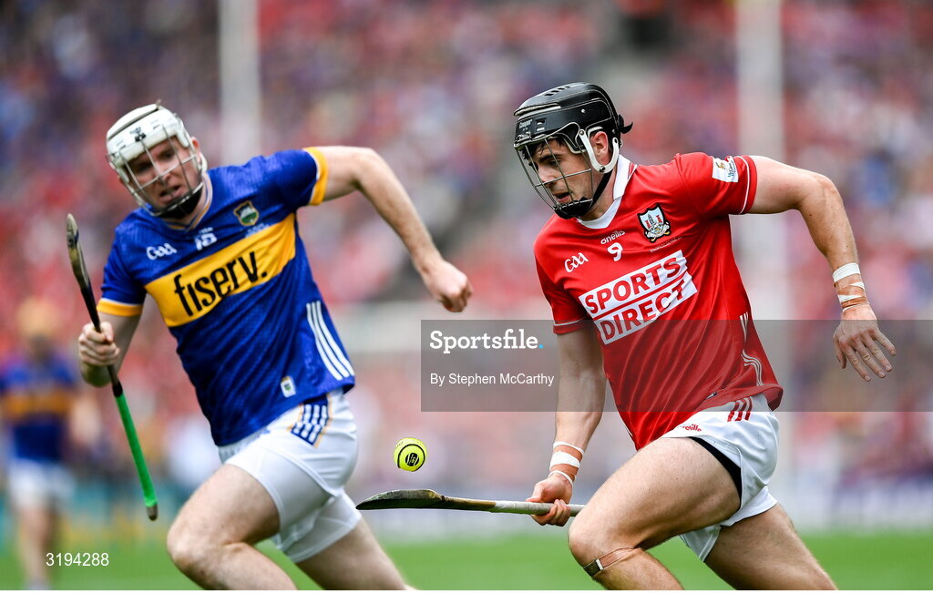 20 July 2025; Darragh Fitzgibbon of Cork during the GAA Hurling All-Ireland Senior Championship final match between Cork and Tipperary at Croke Park in Dublin. Photo by Stephen McCarthy/Sportsfile