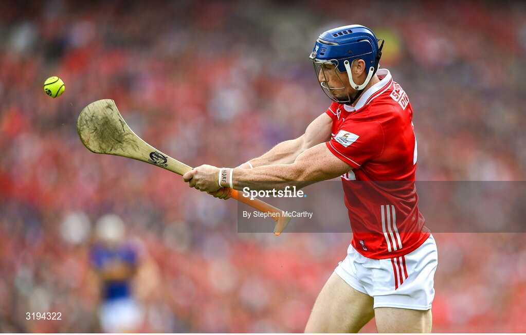 20 July 2025; Seán O'Donoghue of Cork during the GAA Hurling All-Ireland Senior Championship final match between Cork and Tipperary at Croke Park in Dublin. Photo by Stephen McCarthy/Sportsfile