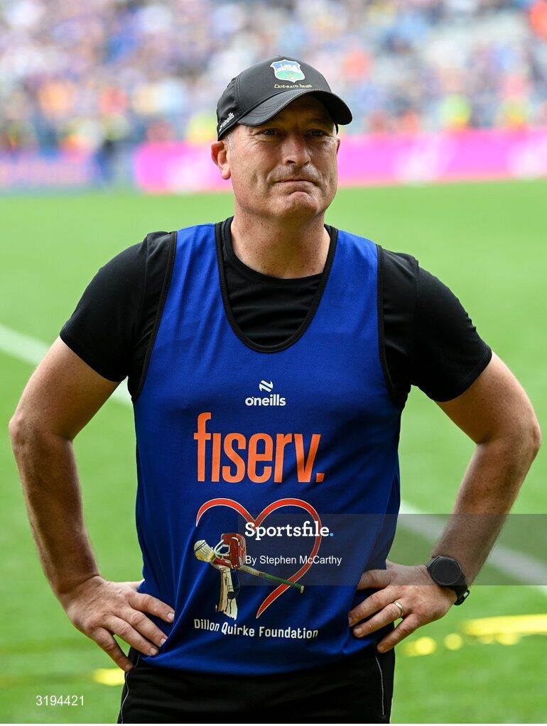 20 July 2025; Tipperary manager Liam Cahill after the GAA Hurling All-Ireland Senior Championship final match between Cork and Tipperary at Croke Park in Dublin. Photo by Stephen McCarthy/Sportsfile