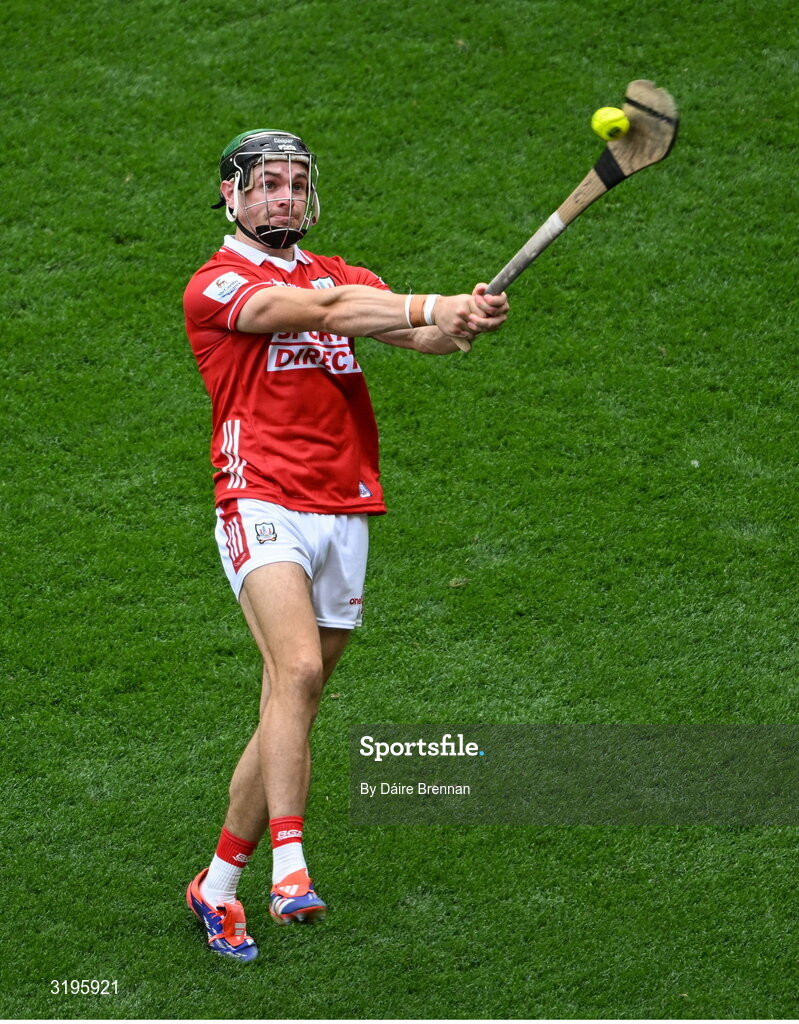 20 July 2025; Mark Coleman of Cork during the GAA Hurling All-Ireland Senior Championship final match between Cork and Tipperary at Croke Park in Dublin. Photo by Daire Brennan/Sportsfile