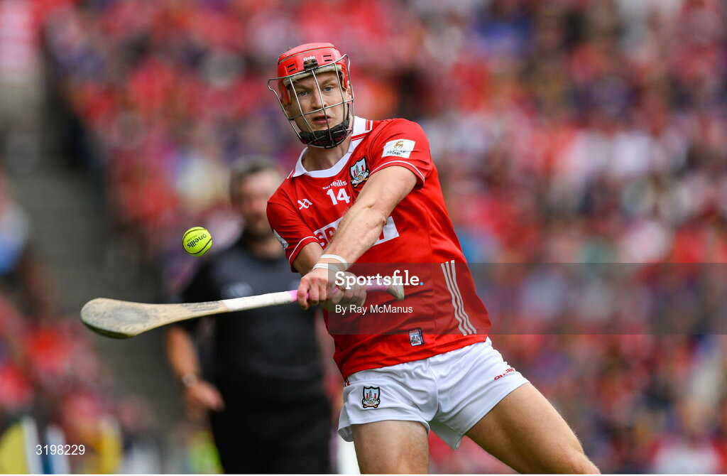20 July 2025; Alan Connolly of Cork during the GAA Hurling All-Ireland Senior Championship final match between Cork and Tipperary at Croke Park in Dublin. Photo by Ray McManus/Sportsfile