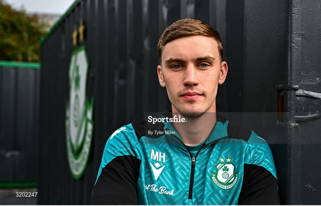 30 July 2025; Matt Healy during a Shamrock Rovers media conference at Roadstone Group Sports Club in Dublin. Photo by Tyler Miller/Sportsfile