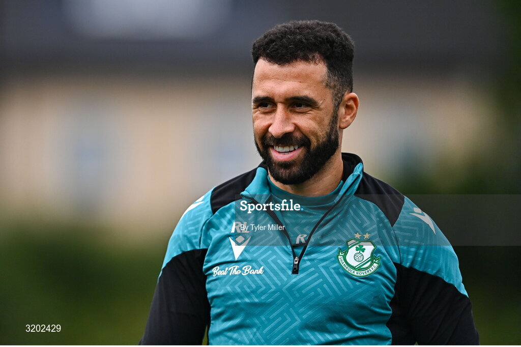 30 July 2025; Roberto Lopes during a Shamrock Rovers training session at Roadstone Group Sports Club in Dublin. Photo by Tyler Miller/Sportsfile