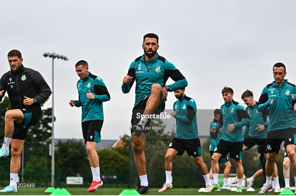 30 July 2025; Roberto Lopes during a Shamrock Rovers training session at Roadstone Group Sports Club in Dublin. Photo by Tyler Miller/Sportsfile