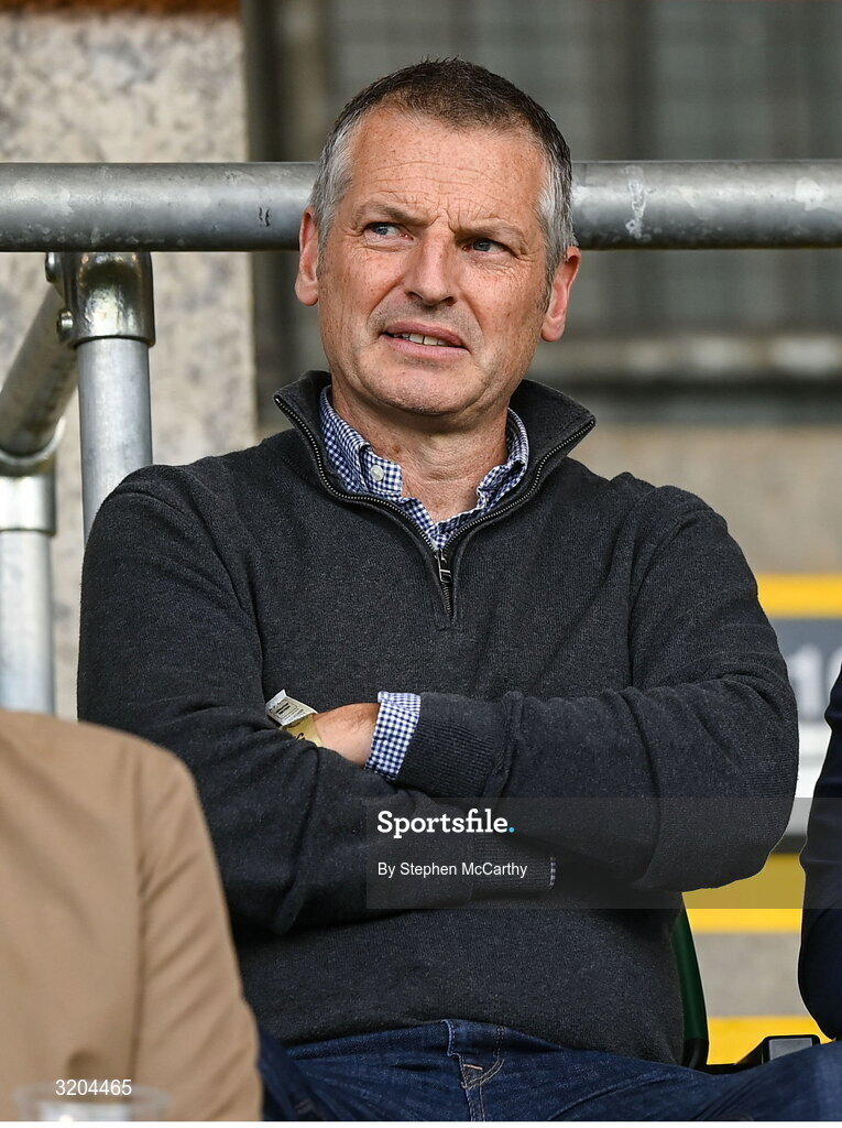 31 July 2025; Republic of Ireland U21's manager Jim Crawford during the UEFA Conference League Second Qualifying Round second leg match between Shamrock Rovers and St Joseph's at Tallaght Stadium in Dublin. Photo by Stephen McCarthy/Sportsfile