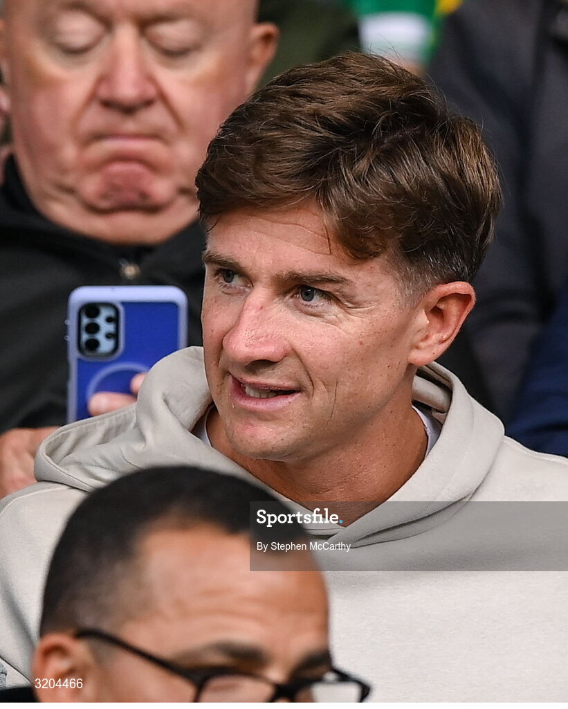 31 July 2025; Former Shamrock Rovers and current UCD player Ronan Finn before the UEFA Conference League Second Qualifying Round second leg match between Shamrock Rovers and St Joseph's at Tallaght Stadium in Dublin. Photo by Stephen McCarthy/Sportsfile