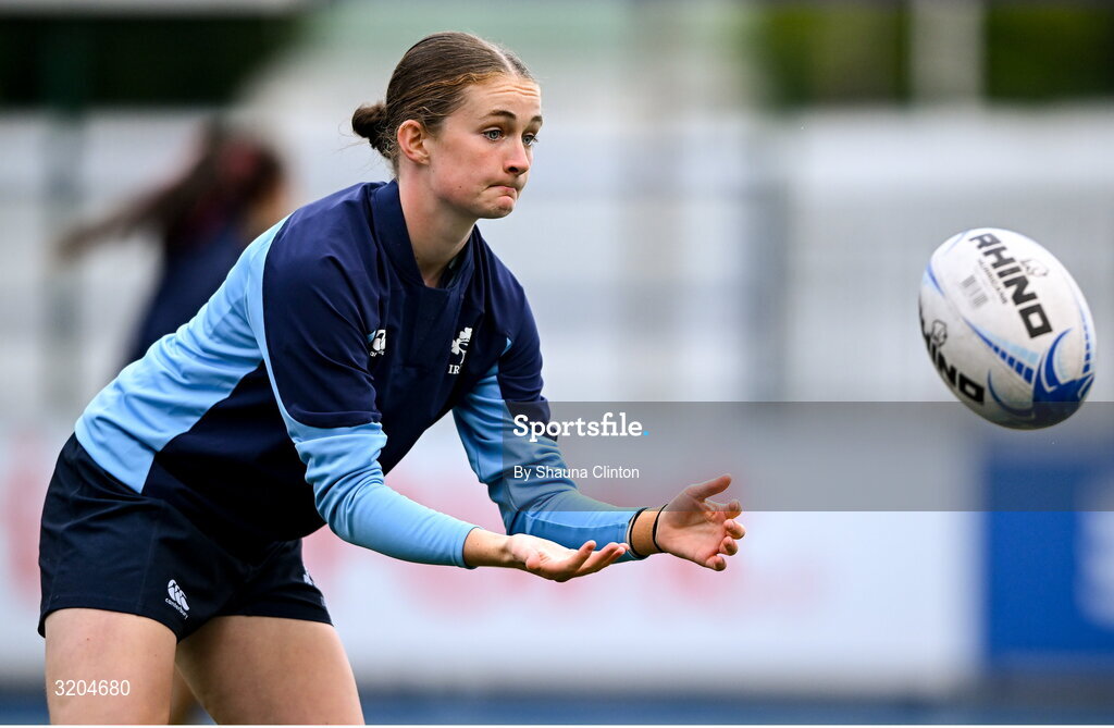 31 July 2025; Ellie O'Sullivan during a Leinster Rugby women's squad training session at Energia Park in Dublin. Photo by Shauna Clinton/Sportsfile