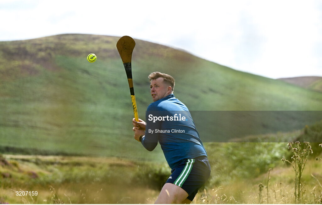 4 August 2025; Killian Phelan of Kilkenny competing in the Senior Mens competition during the M. Donnelly GAA Poc Fada All-Ireland Finals at Annaverna Mountain in the Cooley Peninsula, Ravensdale, Louth. Photo by Shauna Clinton/Sportsfile