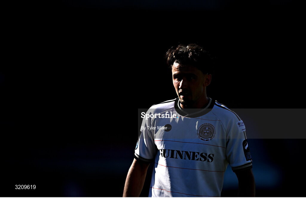 9 August 2025; Connor Parsons of Bohemians during the SSE Airtricity Men's Premier Division match between Shelbourne and Bohemians at Tolka Park in Dublin. Photo by Tyler Miller/Sportsfile