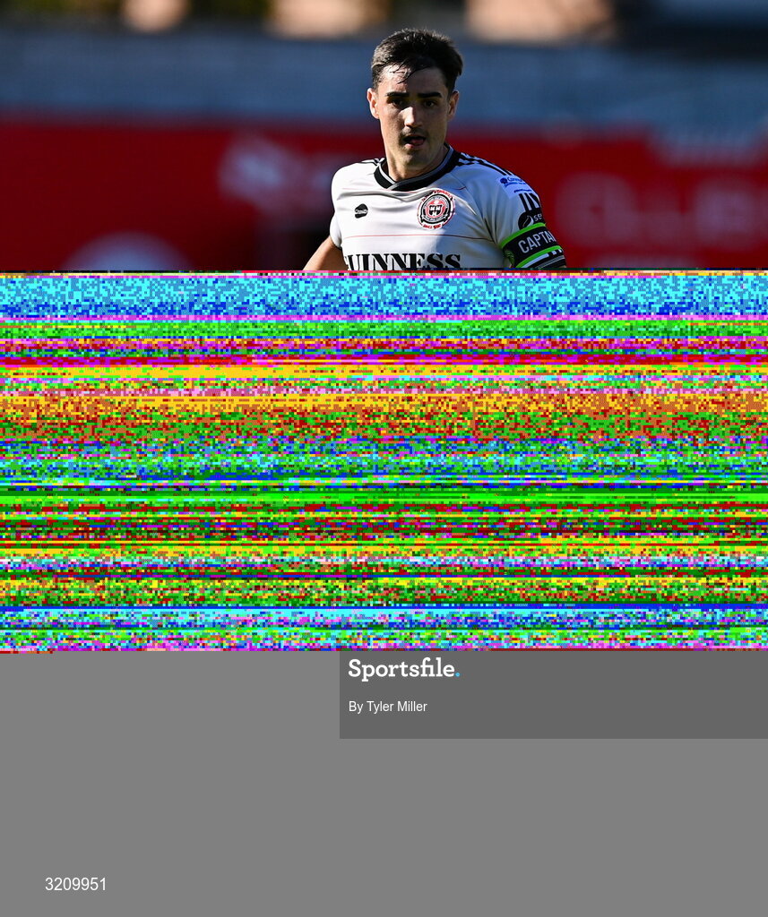 9 August 2025; Dawson Devoy of Bohemians during the SSE Airtricity Men's Premier Division match between Shelbourne and Bohemians at Tolka Park in Dublin. Photo by Tyler Miller/Sportsfile