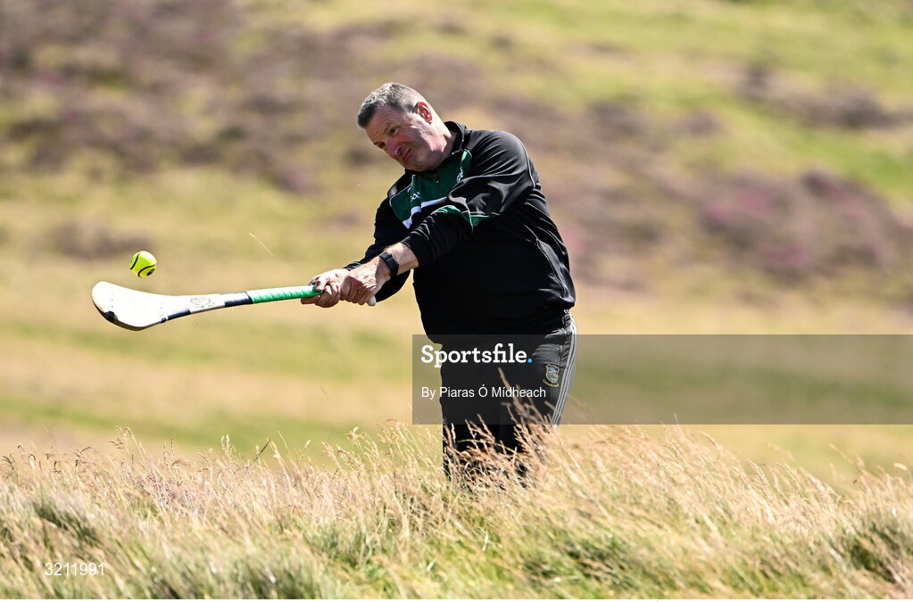 4 August 2025; Brendan Cummins of Tipperary competing in the Senior Hurling competition during the M. Donnelly GAA Poc Fada All-Ireland Finals at Annaverna Mountain in the Cooley Peninsula, Ravensdale, Louth. Photo by Piaras Ó Mídheach/Sportsfile