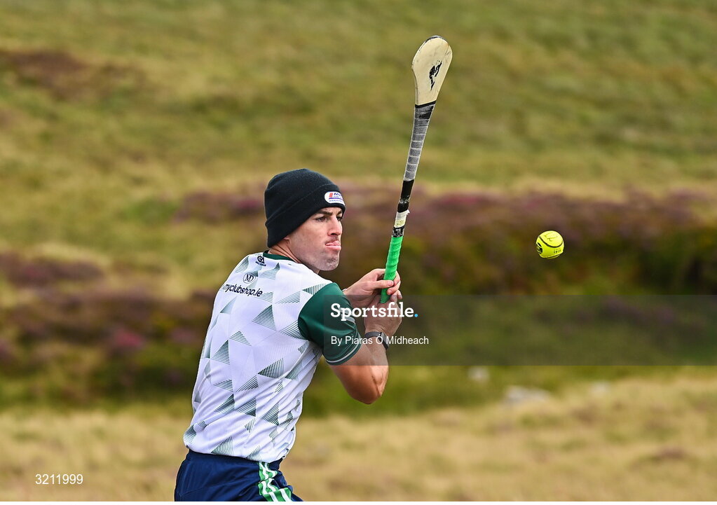 4 August 2025; Fionan Mackessy of Kilkenny competing in the Senior Hurling competition during the M. Donnelly GAA Poc Fada All-Ireland Finals at Annaverna Mountain in the Cooley Peninsula, Ravensdale, Louth. Photo by Piaras Ó Mídheach/Sportsfile