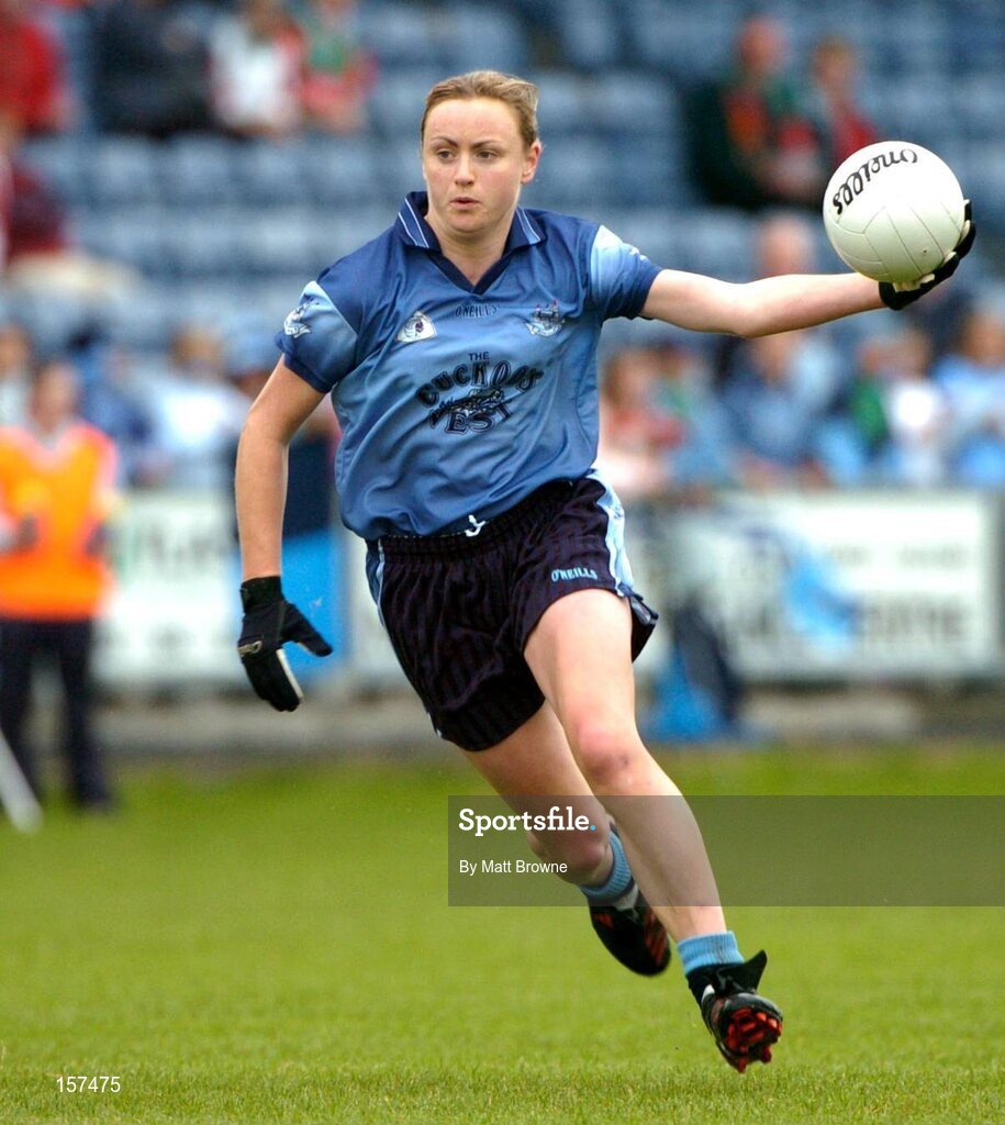 11 September 2004; Fiona Corcoran, Dublin. Ladies Football Senior Championship Semi-Final, Dublin v Kerry, O'Moore Park, Portlaoise, Co. Laois. Picture credit; Matt Browne / SPORTSFILE