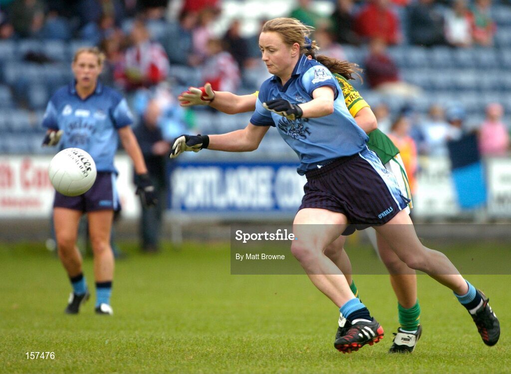 11 September 2004; Fiona Corcoran, Dublin. Ladies Football Senior Championship Semi-Final, Dublin v Kerry, O'Moore Park, Portlaoise, Co. Laois. Picture credit; Matt Browne / SPORTSFILE