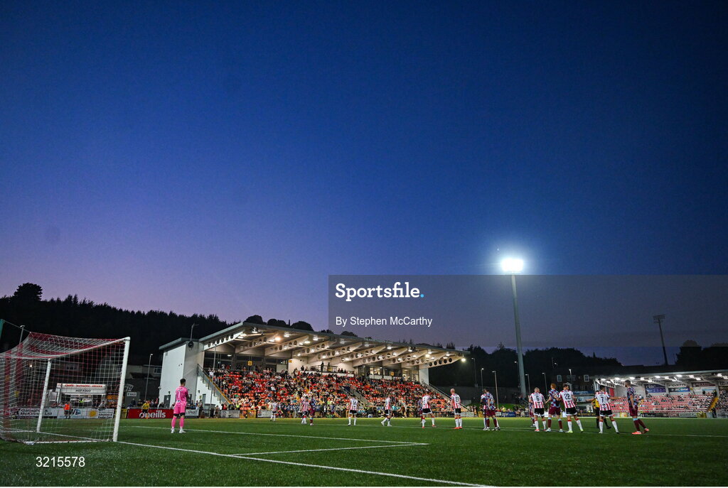 16 August 2025; A general view of The Ryan McBride Brandywell Stadium during the Sports Direct Men’s FAI Cup third round match between Derry City and Drogheda United at The Ryan McBride Brandywell Stadium in Derry. Photo by Stephen McCarthy/Sportsfile