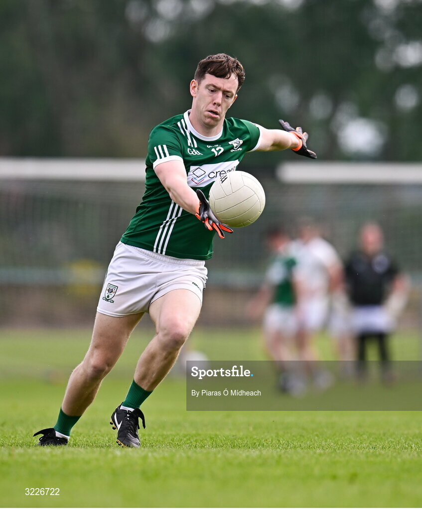 24 August 2025; Gareth O'Donnell of Charlestown Sarsfields during the Mayo County Senior Club Football Championship Round 2 match between Charlestown Sarsfields and Ballaghaderreen at Fr O'Hara Park in Charlestown, Mayo. Photo by Piaras Ó Mídheach/Sportsfile