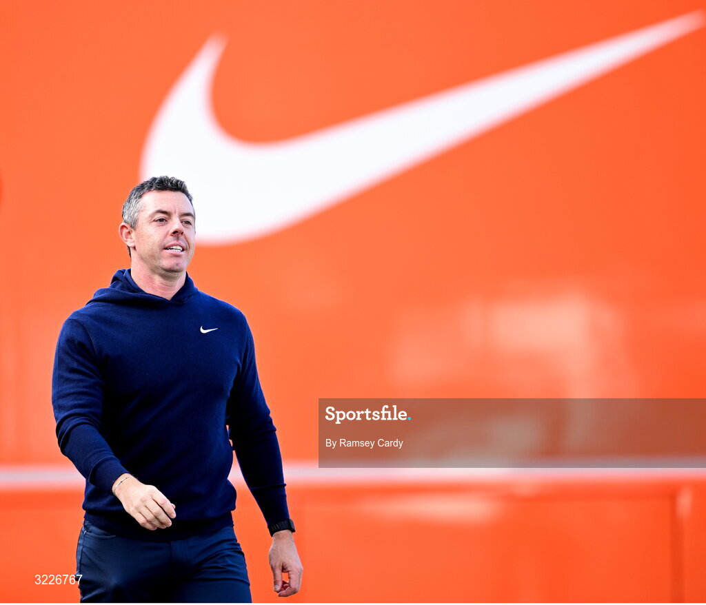 2 September 2025; Rory McIlroy of Northern Ireland during a practice round in advance of the Amgen Irish Open Golf Championship 2025 at The K Club in Straffan, Kildare. Photo by Ramsey Cardy/Sportsfile