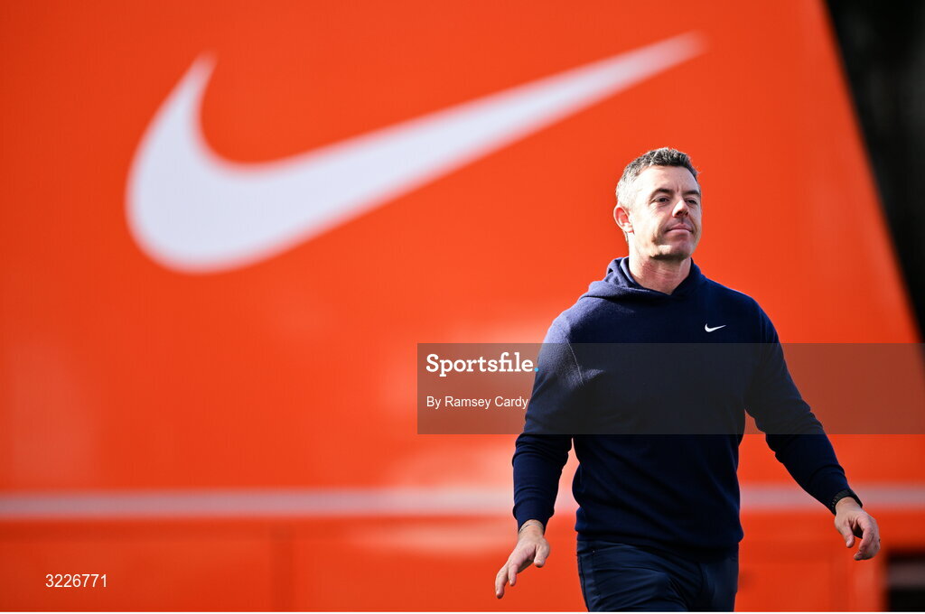 2 September 2025; Rory McIlroy of Northern Ireland during a practice round in advance of the Amgen Irish Open Golf Championship 2025 at The K Club in Straffan, Kildare. Photo by Ramsey Cardy/Sportsfile