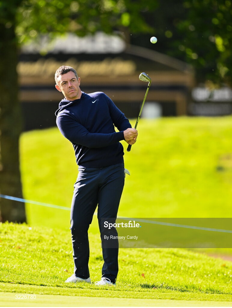 2 September 2025; Rory McIlroy of Northern Ireland during a practice round in advance of the Amgen Irish Open Golf Championship 2025 at The K Club in Straffan, Kildare. Photo by Ramsey Cardy/Sportsfile