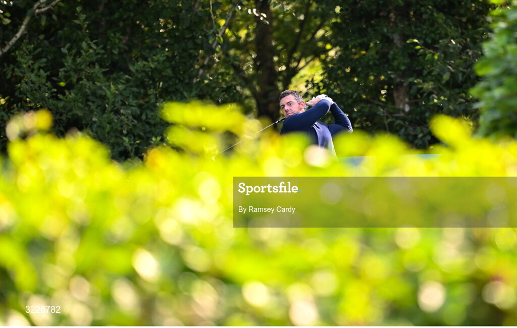 2 September 2025; Rory McIlroy of Northern Ireland during a practice round in advance of the Amgen Irish Open Golf Championship 2025 at The K Club in Straffan, Kildare. Photo by Ramsey Cardy/Sportsfile