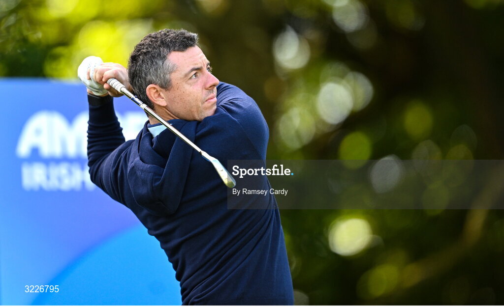 2 September 2025; Rory McIlroy of Northern Ireland during a practice round in advance of the Amgen Irish Open Golf Championship 2025 at The K Club in Straffan, Kildare. Photo by Ramsey Cardy/Sportsfile