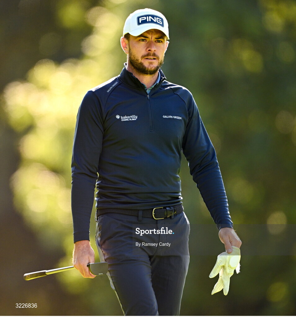 2 September 2025; Laurie Canter of England during a practice round in advance of the Amgen Irish Open Golf Championship 2025 at The K Club in Straffan, Kildare. Photo by Ramsey Cardy/Sportsfile