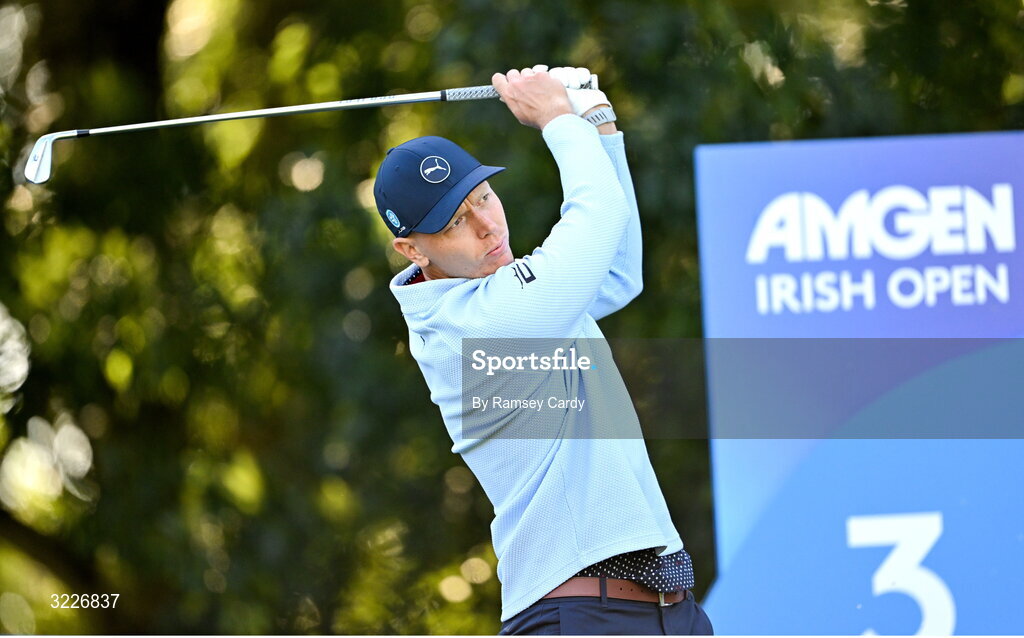 2 September 2025; Matti Schmid of Germany during a practice round in advance of the Amgen Irish Open Golf Championship 2025 at The K Club in Straffan, Kildare. Photo by Ramsey Cardy/Sportsfile