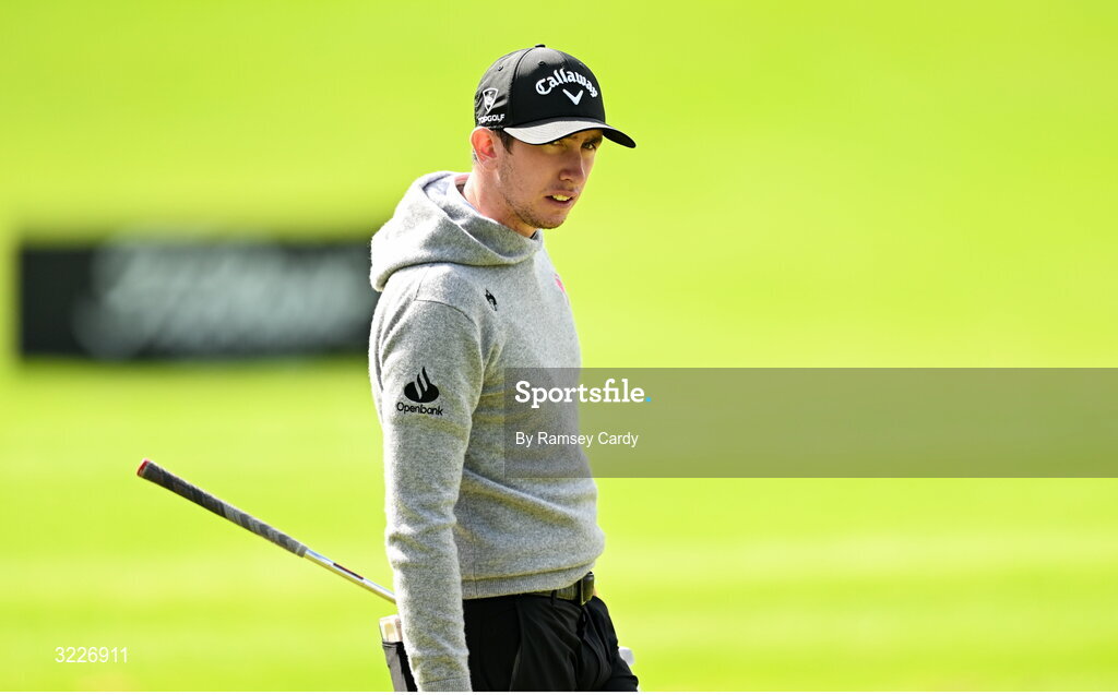 2 September 2025; Tom McKibbin of Northern Ireland during a practice round in advance of the Amgen Irish Open Golf Championship 2025 at The K Club in Straffan, Kildare. Photo by Ramsey Cardy/Sportsfile