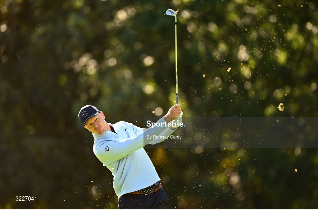 2 September 2025; Matti Schmid of Germany during a practice round in advance of the Amgen Irish Open Golf Championship 2025 at The K Club in Straffan, Kildare. Photo by Ramsey Cardy/Sportsfile