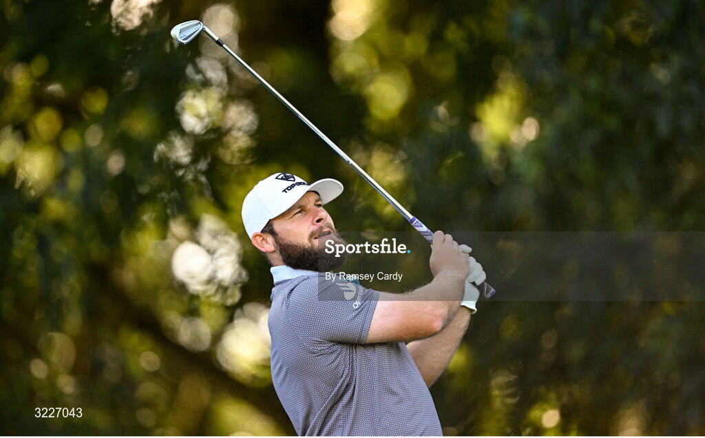 2 September 2025; Tyrrell Hatton of England during a practice round in advance of the Amgen Irish Open Golf Championship 2025 at The K Club in Straffan, Kildare. Photo by Ramsey Cardy/Sportsfile