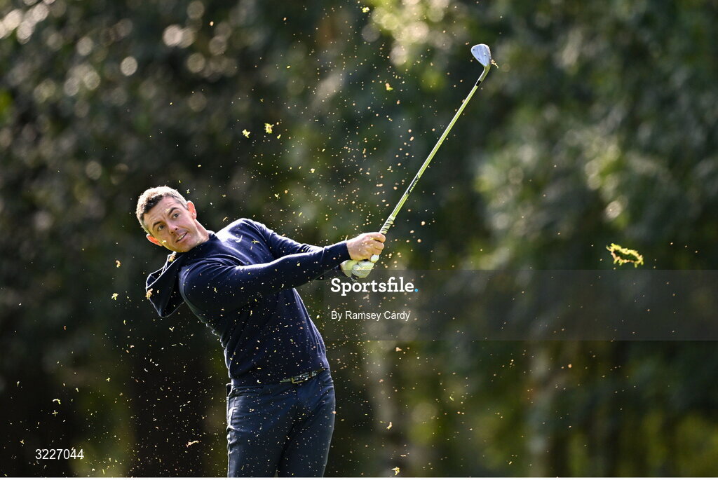 2 September 2025; Rory McIlroy of Northern Ireland during a practice round in advance of the Amgen Irish Open Golf Championship 2025 at The K Club in Straffan, Kildare. Photo by Ramsey Cardy/Sportsfile