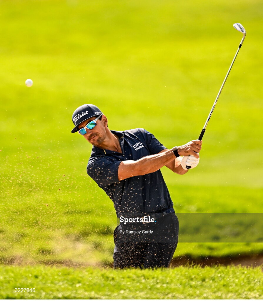 2 September 2025; Rafa Cabrera Bello of Spain during a practice round in advance of the Amgen Irish Open Golf Championship 2025 at The K Club in Straffan, Kildare. Photo by Ramsey Cardy/Sportsfile