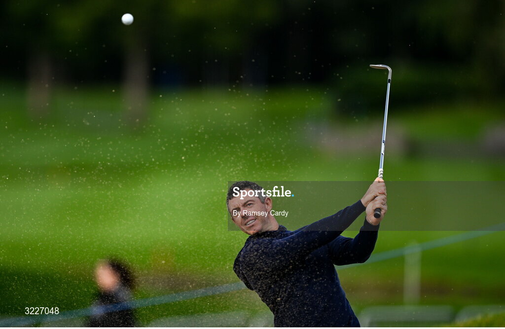2 September 2025; Rory McIlroy of Northern Ireland during a practice round in advance of the Amgen Irish Open Golf Championship 2025 at The K Club in Straffan, Kildare. Photo by Ramsey Cardy/Sportsfile