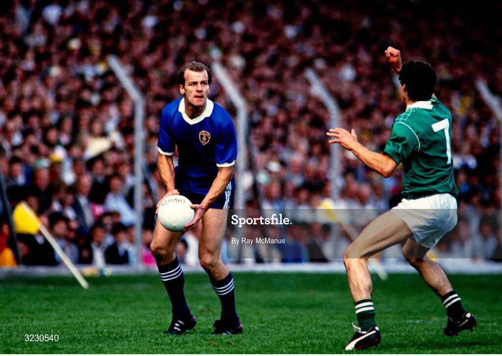 24 August 1986; Jack O'Shea of Kerry in action during the GAA All-Ireland Senior Football Championship semi-final match between Meath and Kerry at Croke Park in Dublin. Photo by Ray McManus/Sportsfile