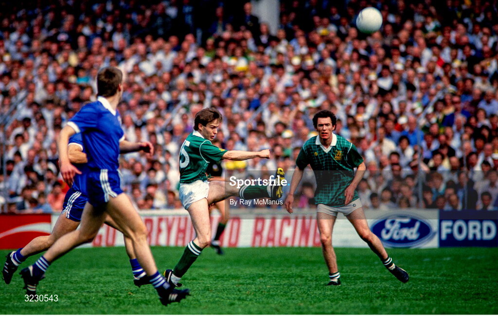 24 August 1986; Bernard Flynn of Meath in action during the GAA All-Ireland Senior Football Championship semi-final match between Meath and Kerry at Croke Park in Dublin. Photo by Ray McManus/Sportsfile