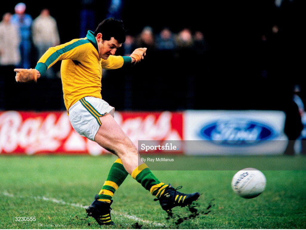 28 November 1982; Kerry goalkeeper Charlie Nelligan during the Royal Liver Assurance National Football League Division One match between Cork and Kerry at Páirc Uí Chaoimh in Cork. Photo by Ray McManus/Sportsfile