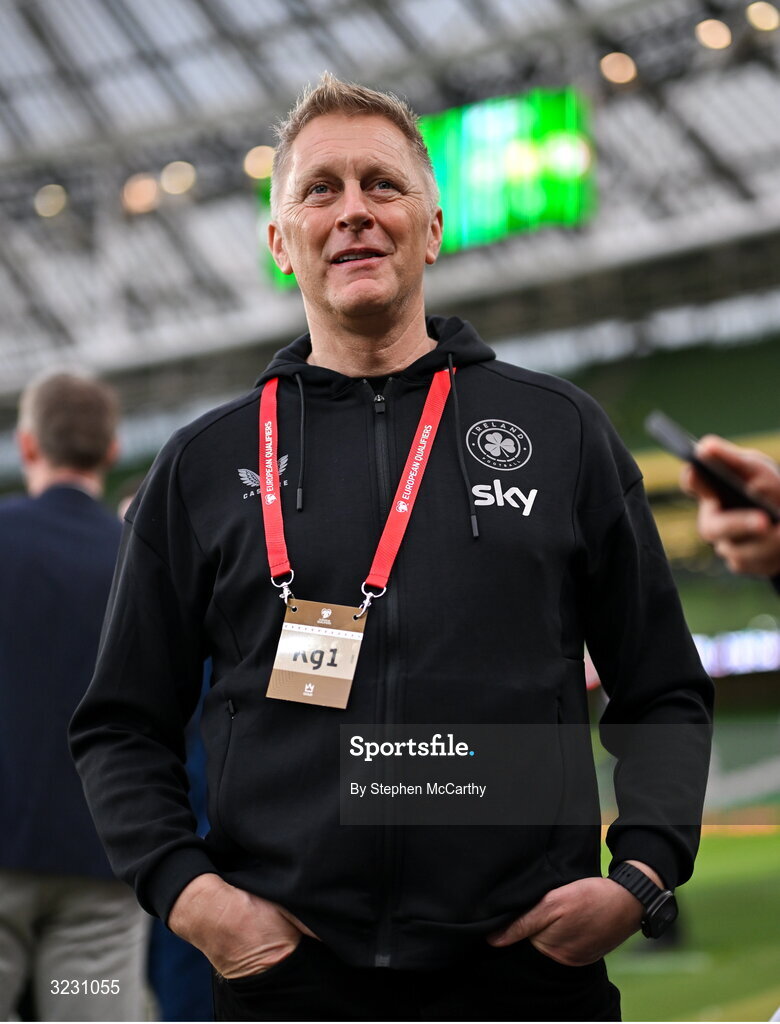 6 September 2025; Republic of Ireland head coach Heimir Hallgrimsson before the FIFA World Cup 2026 Group F qualifying match between Republic of Ireland and Hungary at the Aviva Stadium in Dublin. Photo by Stephen McCarthy/Sportsfile