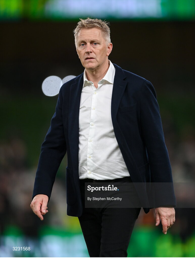 6 September 2025; Republic of Ireland head coach Heimir Hallgrimsson after the FIFA World Cup 2026 Group F qualifying match between Republic of Ireland and Hungary at the Aviva Stadium in Dublin. Photo by Stephen McCarthy/Sportsfile