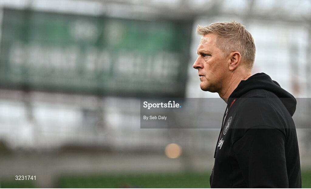 6 September 2025; Republic of Ireland head coach Heimir Hallgrimsson before the FIFA World Cup 2026 Group F qualifying match between Republic of Ireland and Hungary at the Aviva Stadium in Dublin. Photo by Seb Daly/Sportsfile