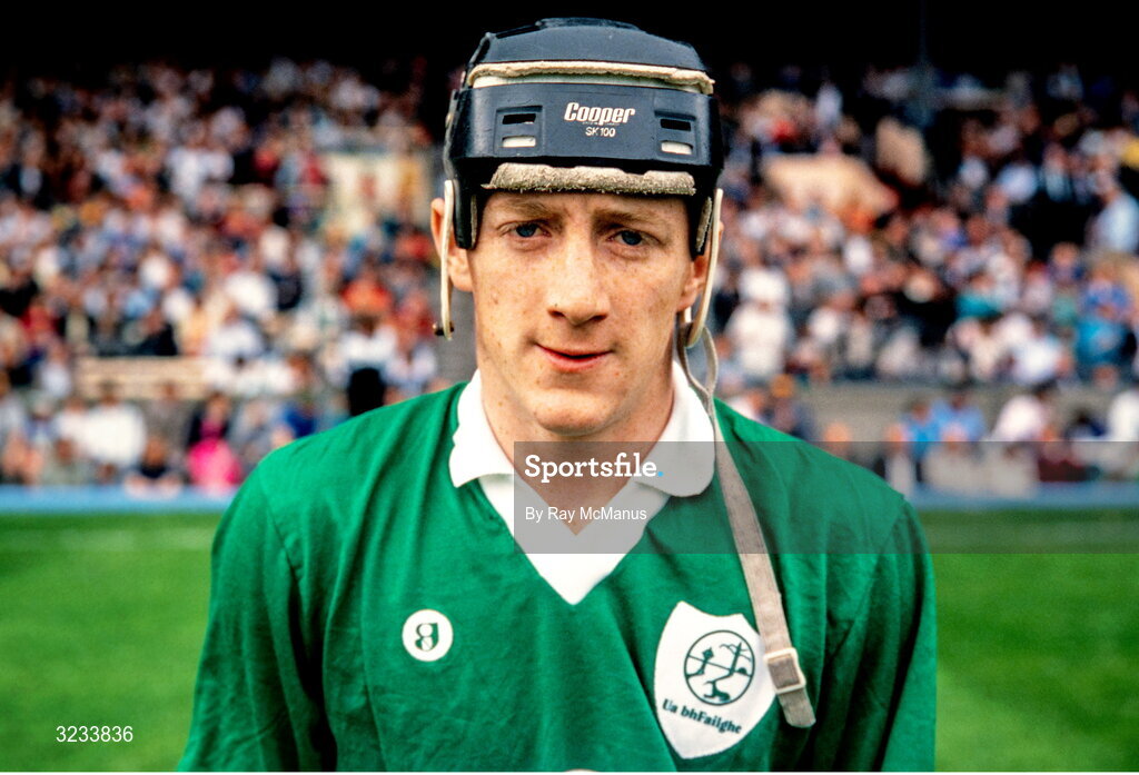 6 August 1989; Brian Whelahan of Offaly before the All-Ireland Senior Hurling Championship Semi-Final match between Antrim and Offaly in at Croke Park in Dublin. Photo by Ray McManus/Sportsfile