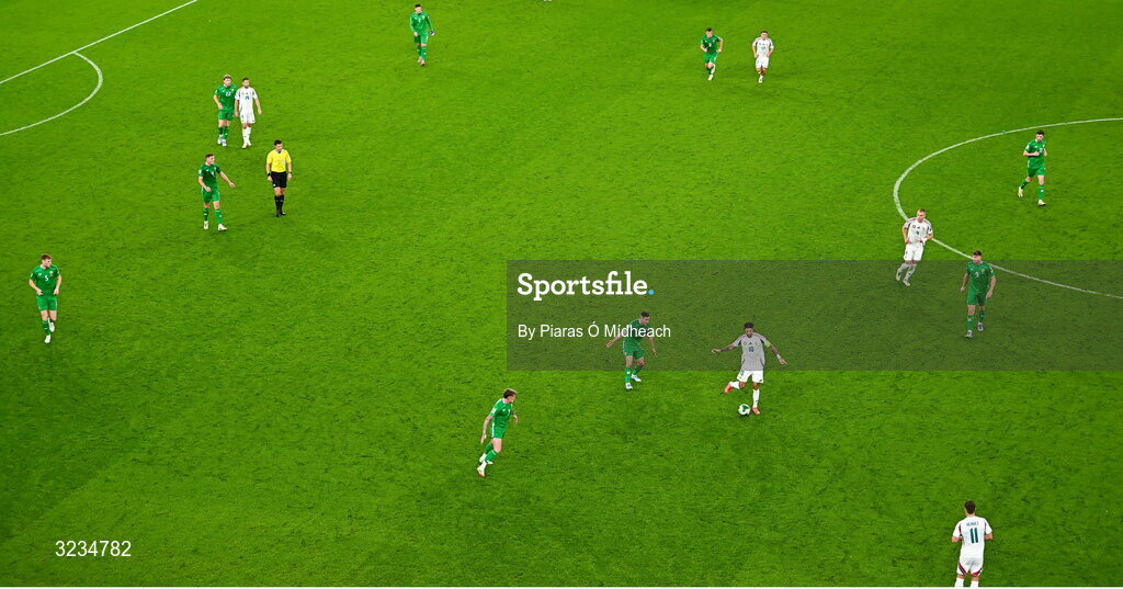 6 September 2025; Dominik Szoboszlai of Hungary during the FIFA World Cup 2026 Group F qualifying match between Republic of Ireland and Hungary at the Aviva Stadium in Dublin. Photo by Piaras Ó Mídheach/Sportsfile