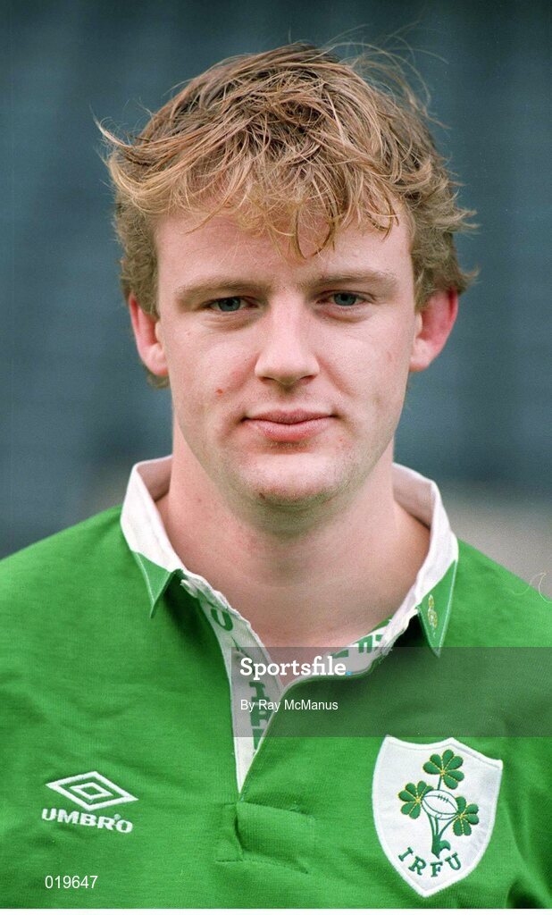 13 December 1992; Ben Cronin, Ireland. Rugby. Picture credit: Ray McManus / SPORTSFILE
