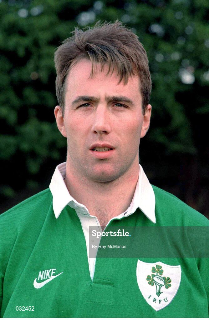 30 December 1994; Jim Staples, Ireland. Picture credit: Ray McManus / SPORTSFILE
