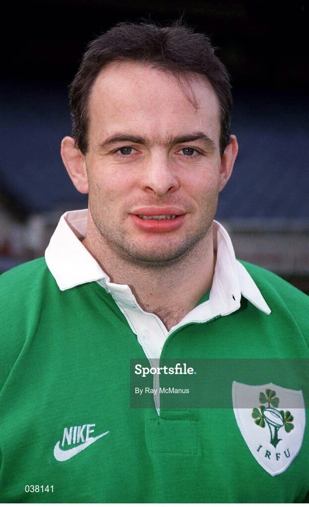 15 January 1994; Denis McBride, Ireland. Picture credit: Ray McManus / SPORTSFILE
