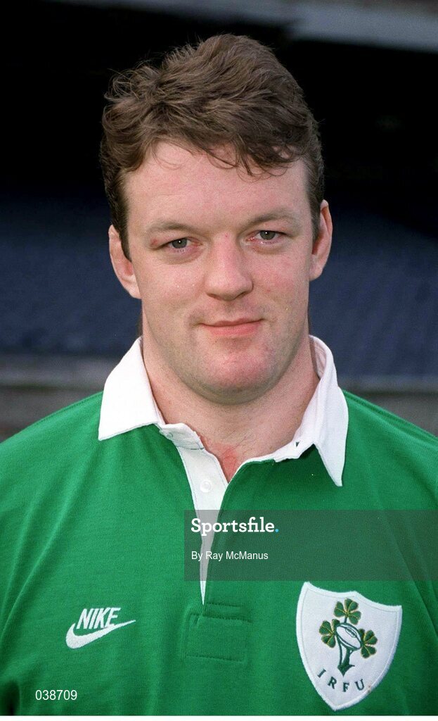 15 January 1994; Mick Galwey, Ireland. Picture credit: Ray McManus / SPORTSFILE