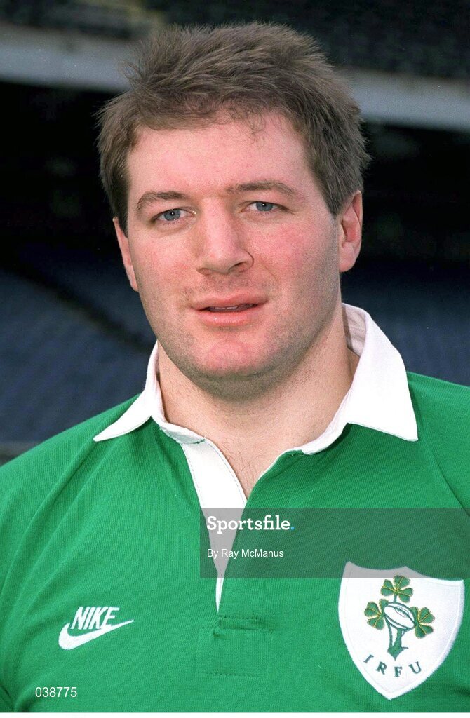15 January 1994; Neil Francis, Ireland. Picture credit: Ray McManus / SPORTSFILE