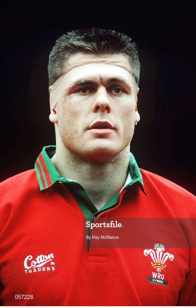 18 January 1992; Tony Copsey, Wales. Picture credit: Ray McManus / SPORTSFILE